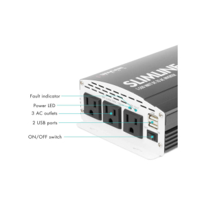 Wagan 1500 Watt 12 Volt Slim Power Inverter 2004 - Image 3