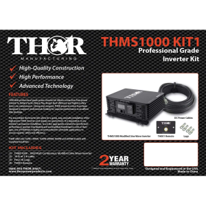 Thor THMS1000 KIT1 Complete Kit