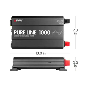 Wagan Pure Line 1000 Watt 12V Pure Sine Wave Inverter - Image 4