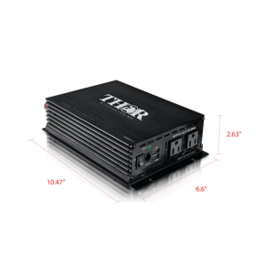 Thor THMS800-PPI 800 Watt Power Inverter Dimensions