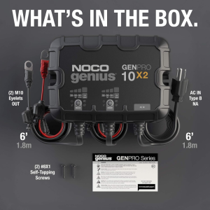 NOCO GENPRO10X2 12V 2-Bank, 20A On-Board Battery Charger - Image 7