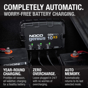 NOCO GENPRO10X3 12V 3-Bank, 30A On-Board Battery Charger - Image 6