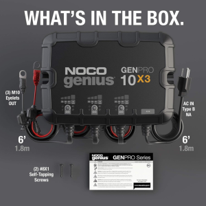 NOCO GENPRO10X3 12V 3-Bank, 30A On-Board Battery Charger - Image 7