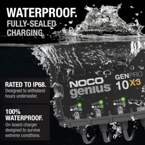 NOCO GENPRO10X3 12V 3-Bank, 30A On-Board Battery Charger - Image 3