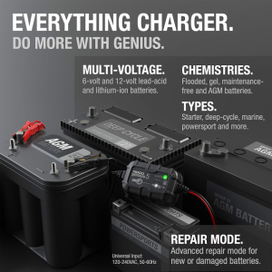 NOCO GENIUS5 6V/12V 5A Smart Battery Charger - Image 5