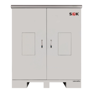 SOK 12-Slot Outdoor Insulated Battery Rack