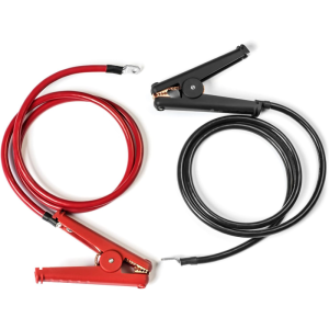 Spartan Power Alligator Clamp Battery Cable Set with 5/16" Ring Terminal, Made in The USA, 100% Pure Copper Wire - Image 3