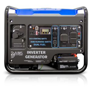 AIMS Power Dual Fuel Inverter Generator 3850 Watts EPA