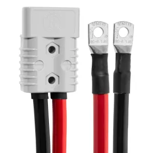 Spartan Power Battery Cable with Quick Connect and 3/8" Ring Terminal