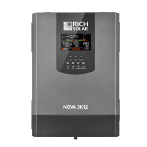 Rich Solar NOVA 3K12 3000W 12V Pure Sine Wave Inverter with Built-in Transfer Switch UL458 Certified - Image 3