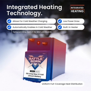 Battle Born BBGC2H-1KIT 12V GC2 LiFePO4 Heated Battery Kit - Image 5