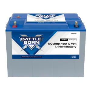 Battle Born BB10012H-1KIT 12V 100Ah LiFePO4 Heated Battery Kit - Image 3