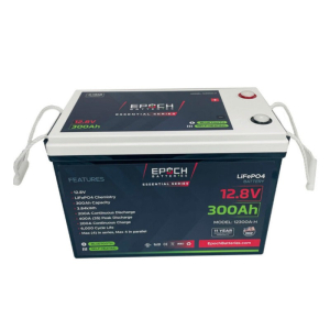 EPOCH 12V 300Ah Essential Series - Bluetooth & Heated LiFePO4 Battery