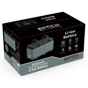 EPOCH 36V 100Ah LiFePO4 Lithium Battery - Bluetooth, Heating, Waterproof - Image 3
