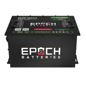 EPOCH 48V 105Ah - LiMax Series - Lithium (LiFePO4) Golf Cart Battery - Complete Kit
