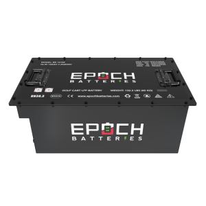 EPOCH 70.4V (72V) 105ah - LiMax Series - Lithium LiFePO4 Golf Cart Battery - Complete Kit