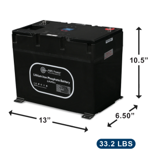 AIMS Power Lithium Battery 135Ah with Wake Up, Heater & BT Monitoring 12V LiFePO4 - Image 5