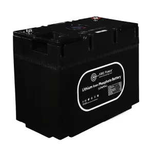 AIMS Power Lithium Battery 135Ah with Wake Up, Heater & BT Monitoring 12V LiFePO4