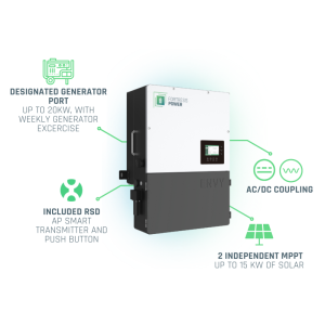 Fortress Power Envy 8kW Whole Home Solar Storage Inverter - Image 4
